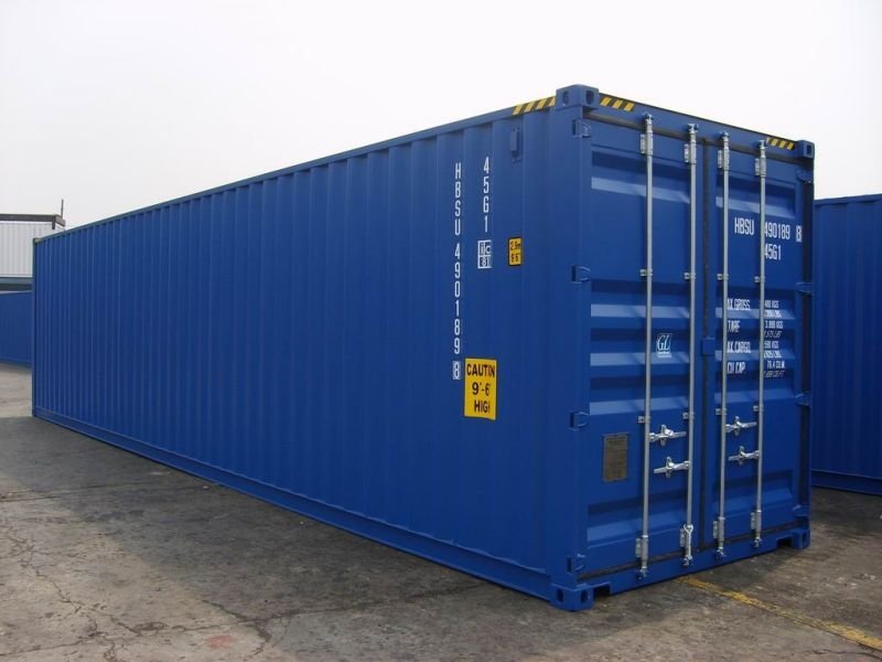 Container kho 40 feet kích thước lớn, chứa được nhiều hàng hoá