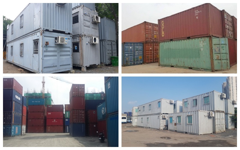 Các kích thước container tiêu chuẩn phổ biến